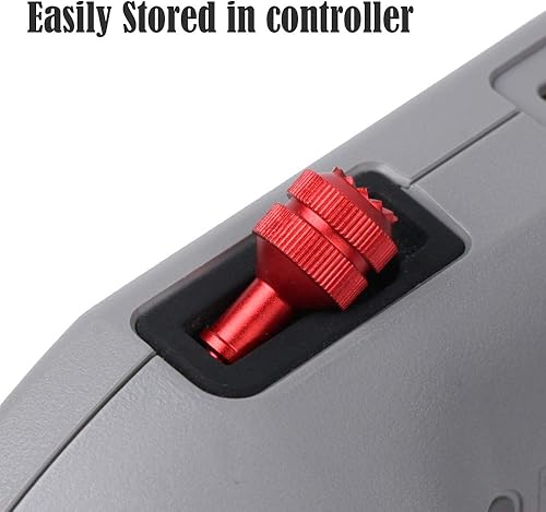 Miniatura 5 de Anbee Controlador de aluminio CNC de repuesto para palanca de mando de pulgar compatible con DJI Neo/Air 3 3S/Mini 3 Pro/Mavic 3 / Air 2 2S / Mini 2