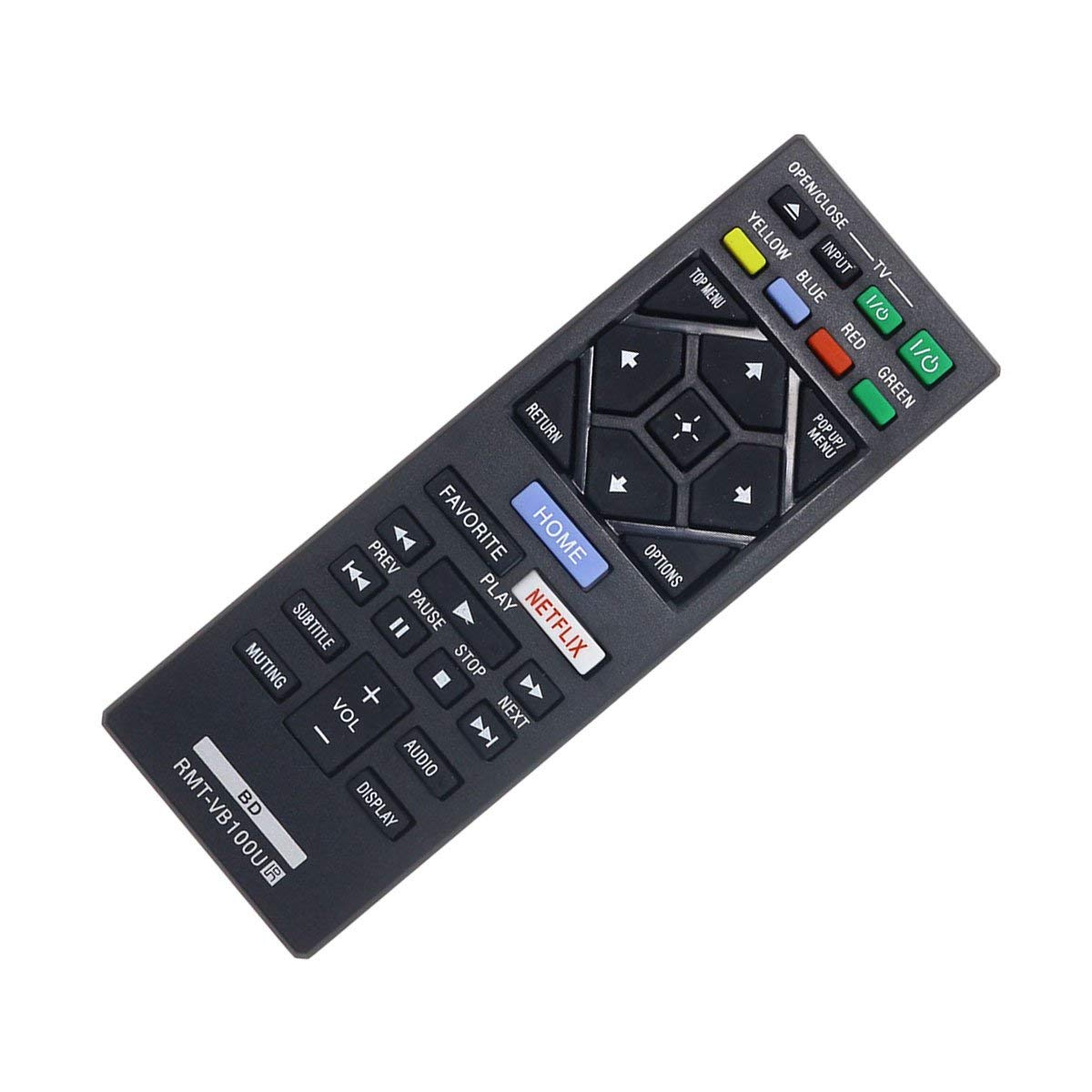 Amazon.com: RMT-VB100U Blu-ray Remote Control Compatible with Sony