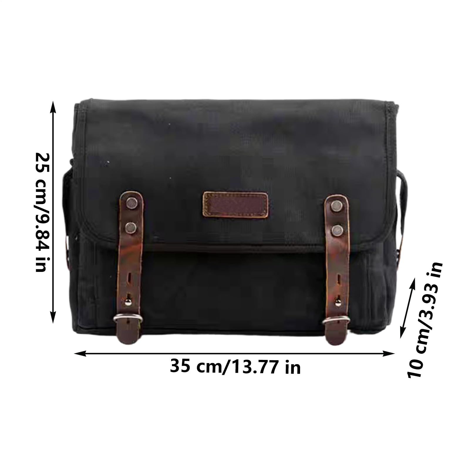 Borse da Sella per Moto da Cross Borsa Laterale Per Scooter | Borsa Multiuso in Tela per Tour, Viaggi e Città adatta a Scooter e Motocicli