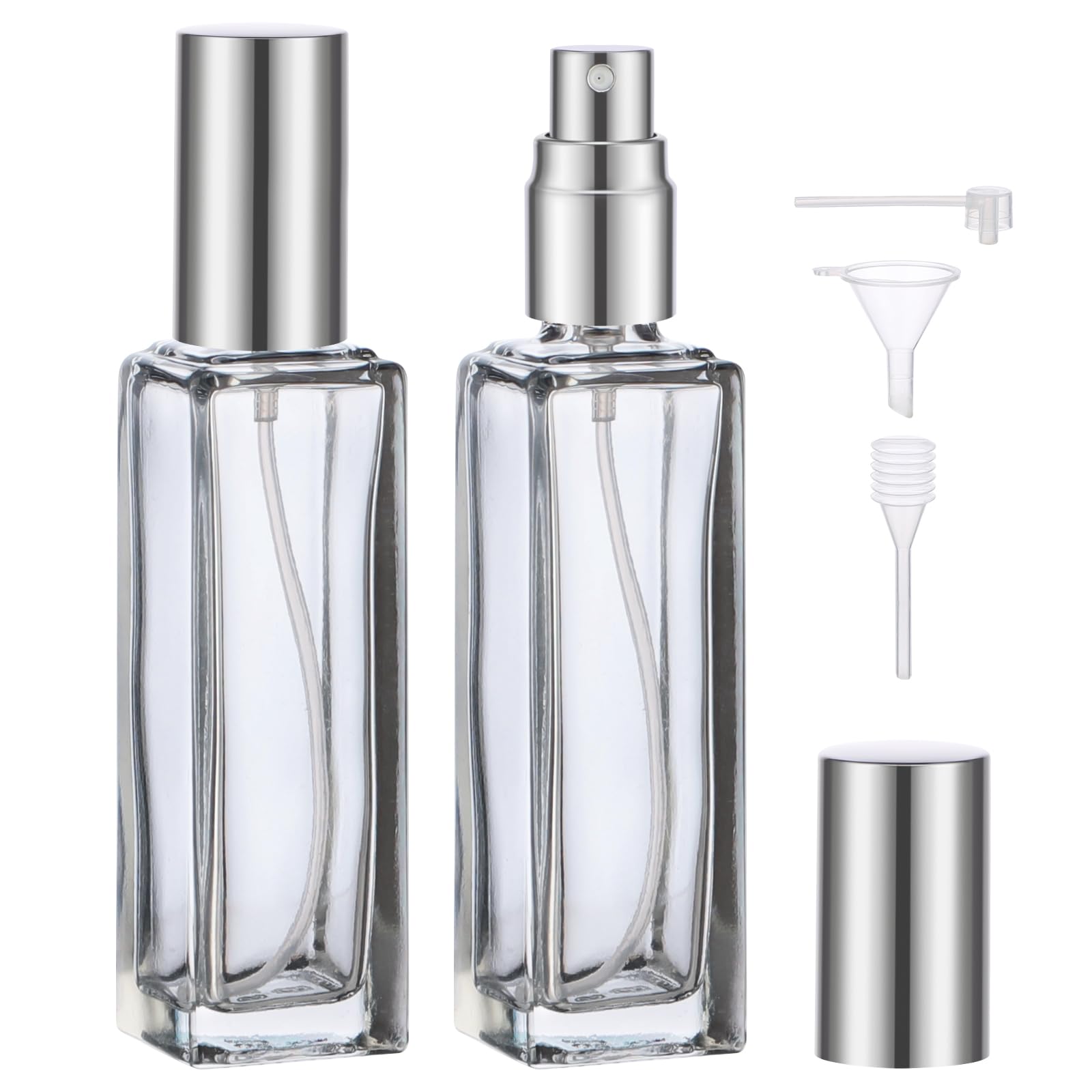 Amazon.co.jp: Segbeauty アトマイザー 20ml 2個入り ガラス製