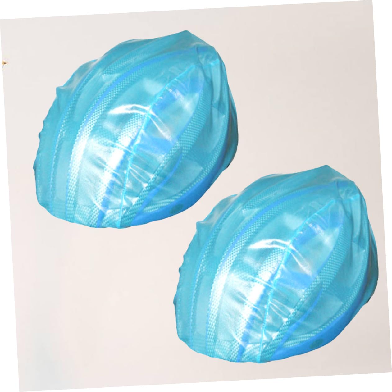 INOOMP 6pezzi Copricasco Per Bicicletta Di Protezionper Casco Da Pioggia Accessorio Leggero Per Attività All Aperto Blu