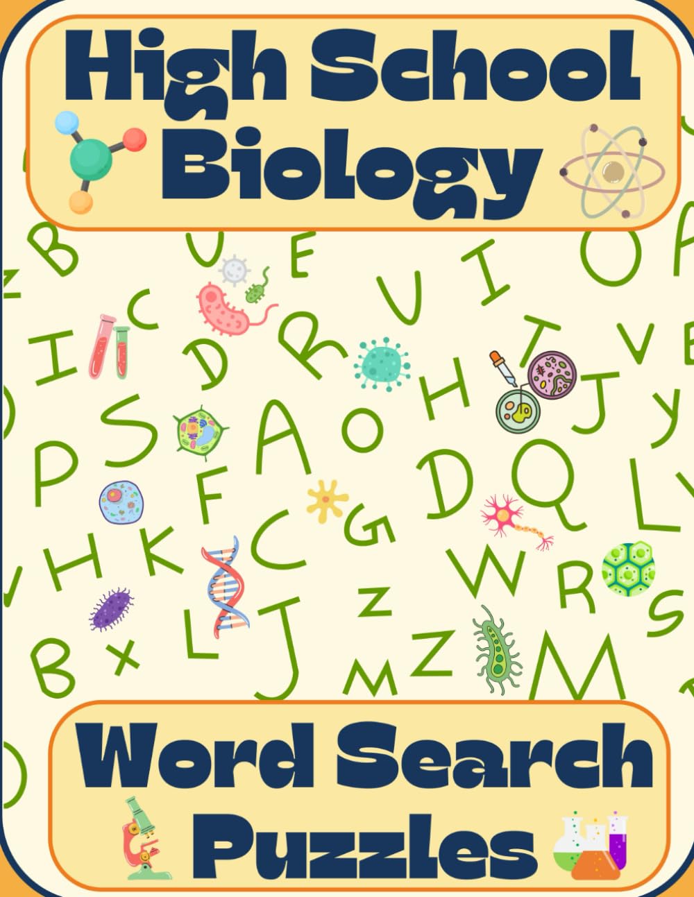 High School Biology Word Search Puzzles: A Hunt for Hidden Biology Terms!
