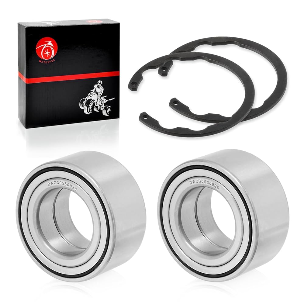 Amazon.com: 2X Front Wheel Bearings + CIRCLIP 30x55x26 Heavy