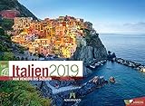 Italien ReiseLust 2019, Wandkalender im Querformat (45x33 cm) - Reisekalender mit Monatskalendarium - Ackermann Kunstverlag