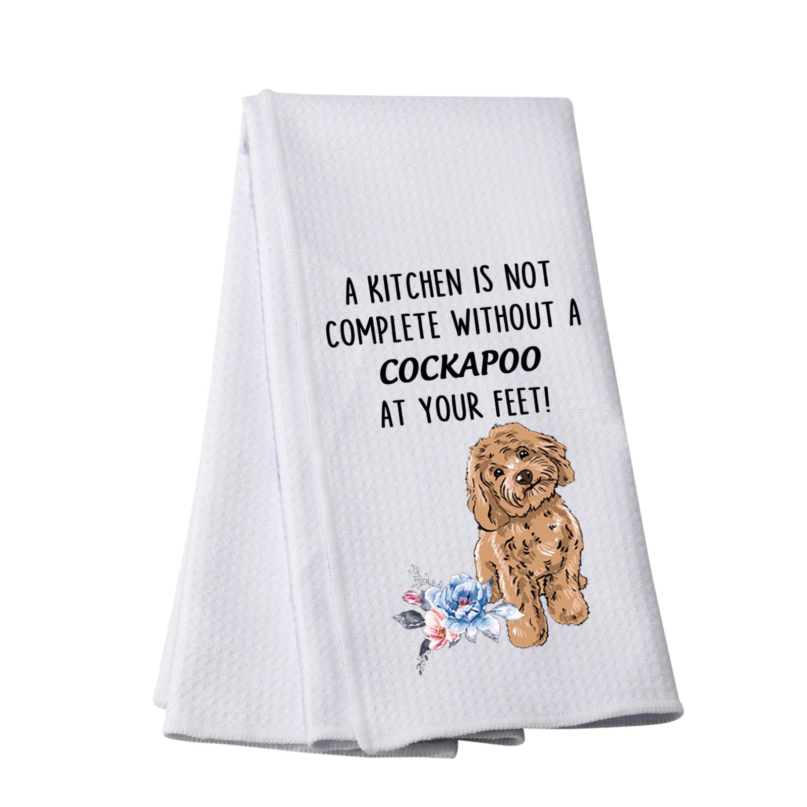 Toalla de cocina Cockapoo Lover Gift, el detalle ideal para amantes de los perros