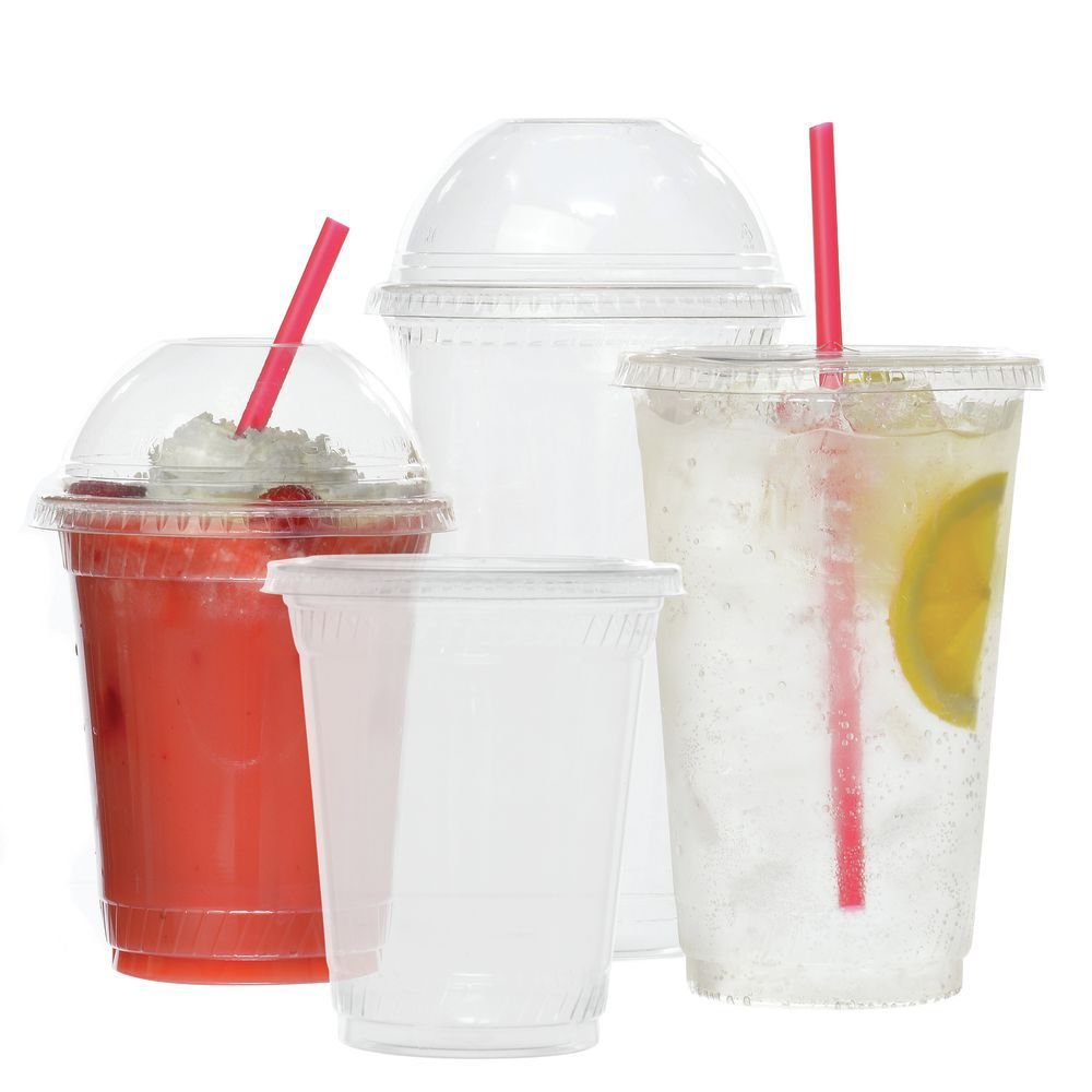 Disposable Plastic Cold Cup 16 oz Clear PETE - 3 7/8" Dia x 4 11/16" H 1000 per Case