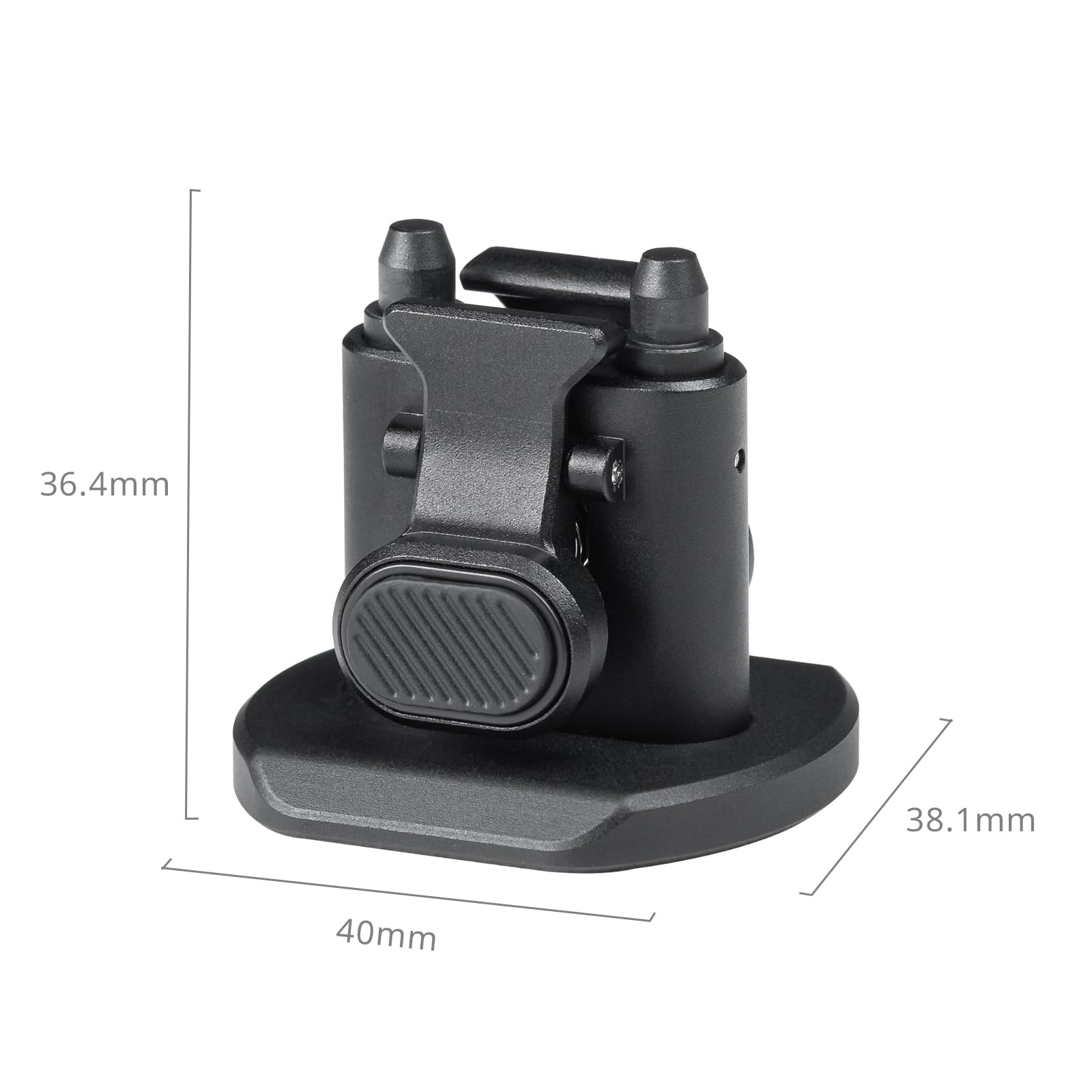 SMALLRIG H11 Adattatore a Sgancio Rapido per Gabbia Mobile a Sgancio Rapido SMALLRIG H11, per Treppiedi, Stabilizzatori, Cursori e Altre Attrezzature con Teste per Treppiede per Arca - 4609