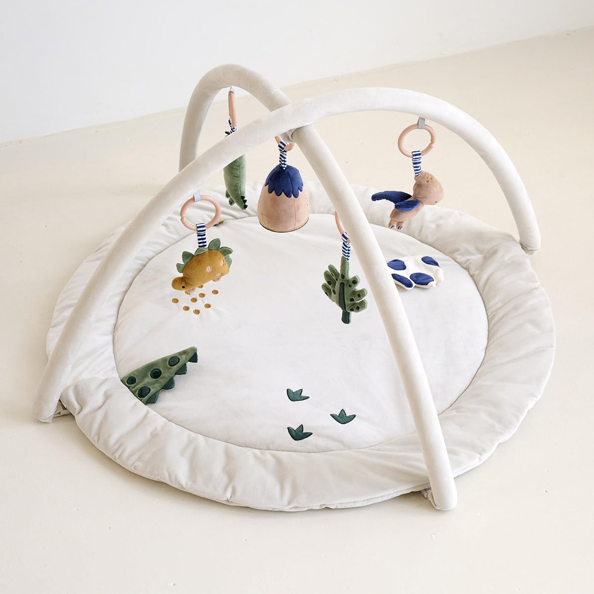 Spielbogen für Babys inkl. Accessoires - Beige