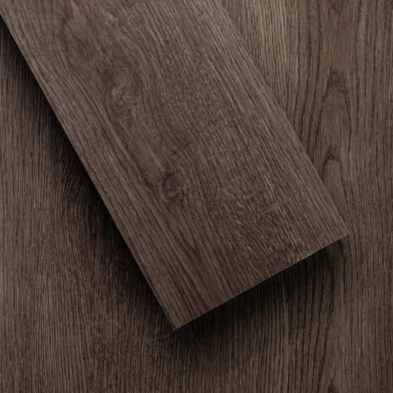 Lucida Surfaces Luxury Vinyl Flooring Tiles | Glue Down Adhesive Flooring for DIY Installation | Sample Plank | GlueCore Pro | Chino