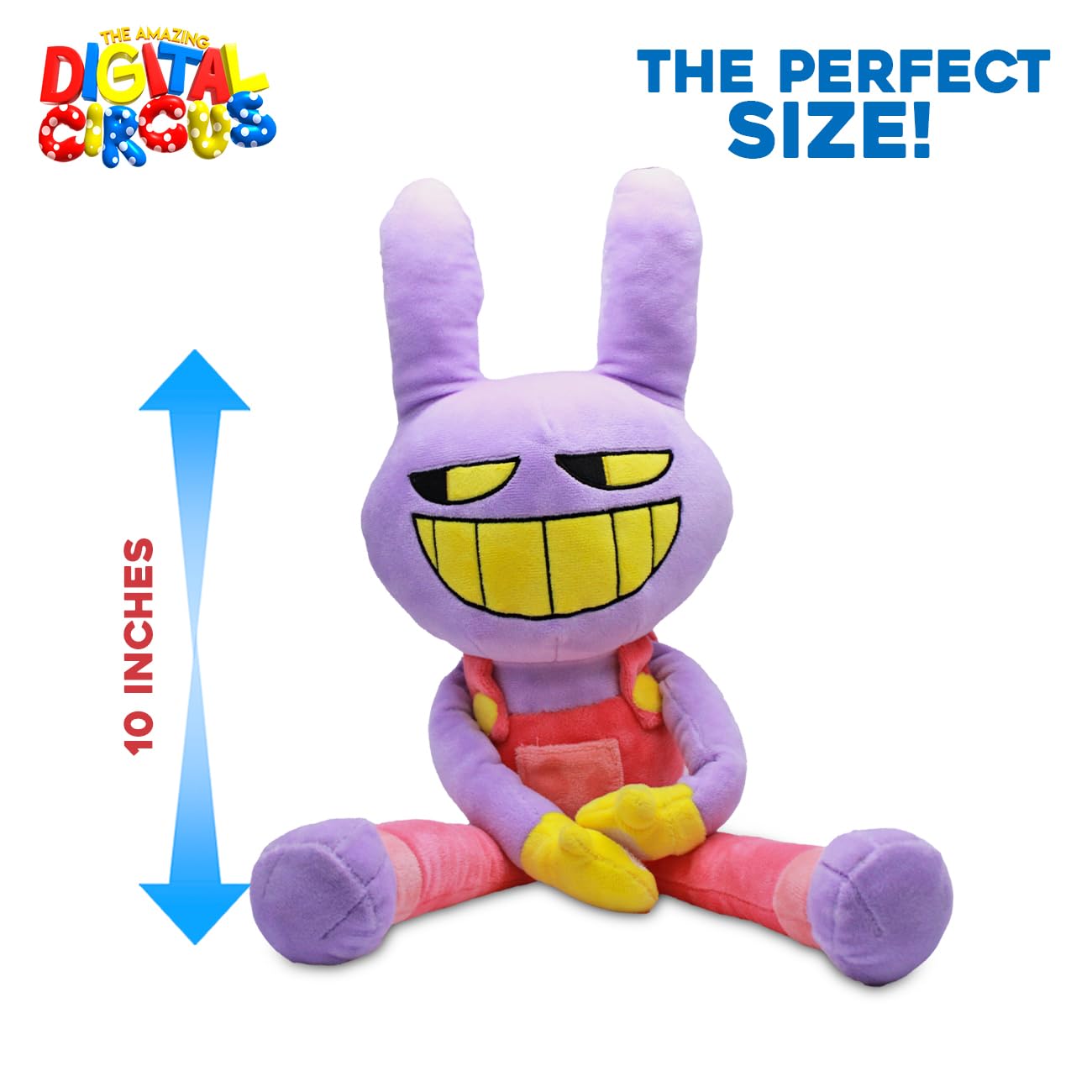 The Amazing Digital Circus Jax マスコット Amazon.com: Just Toys – The Amazing Digital Circus Jax Plush 10