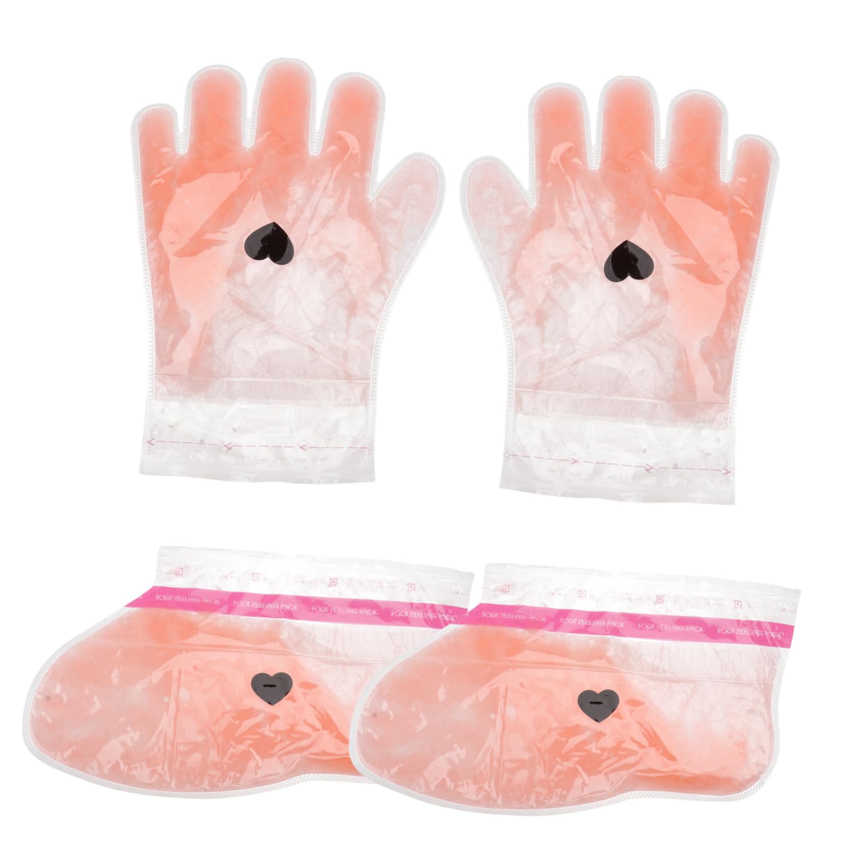 HONMEET Hand Wax Mitts Foot Wax Cover Paraffin Therapy Hand Foot Care Kit Reusable Spa Mitts for Beauty Salons