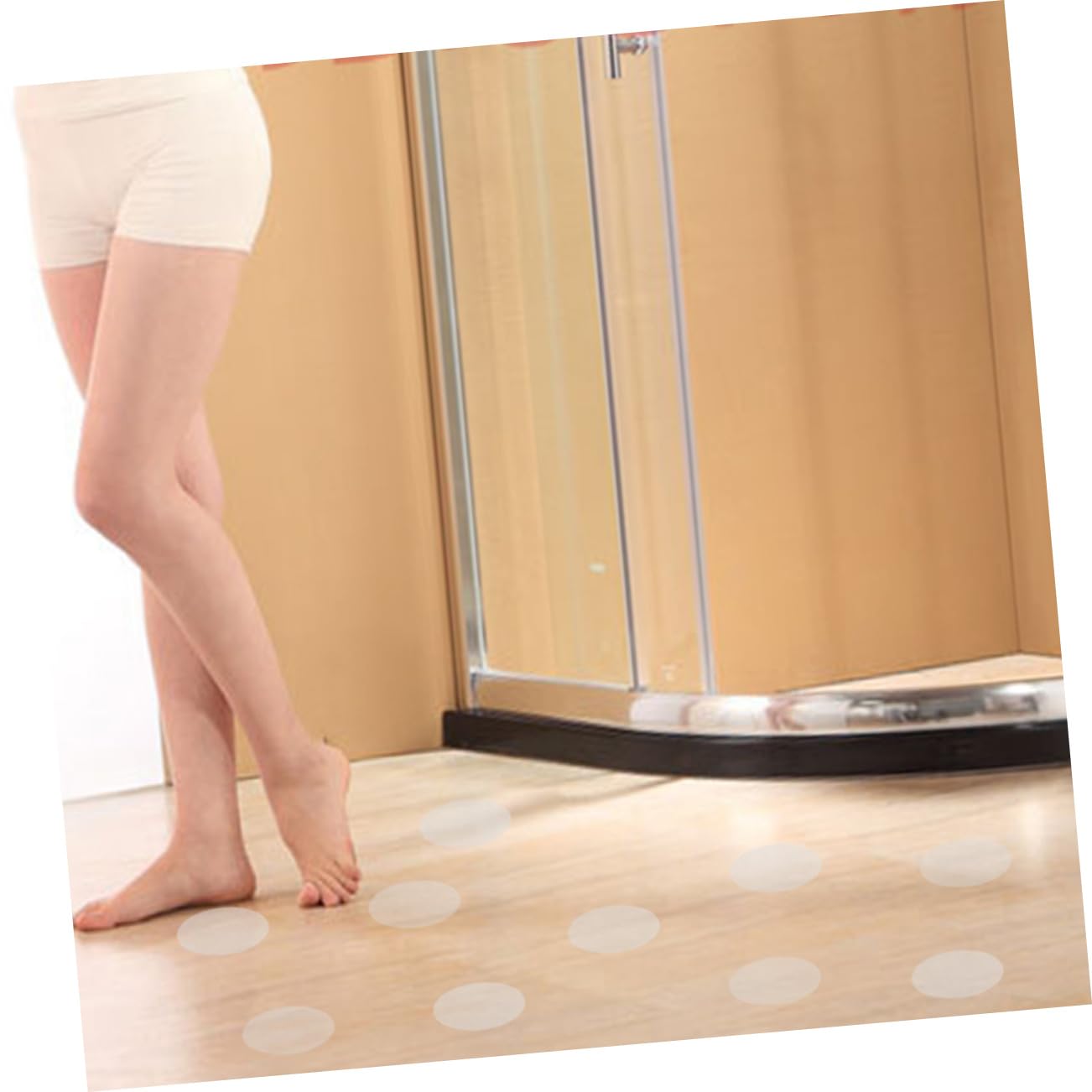 WOONEKY 72piezas Pegatinas Antideslizantes De Peva Seguridad para Bañera y Ducha Accesorios Fáciles De Instalar Adherencia