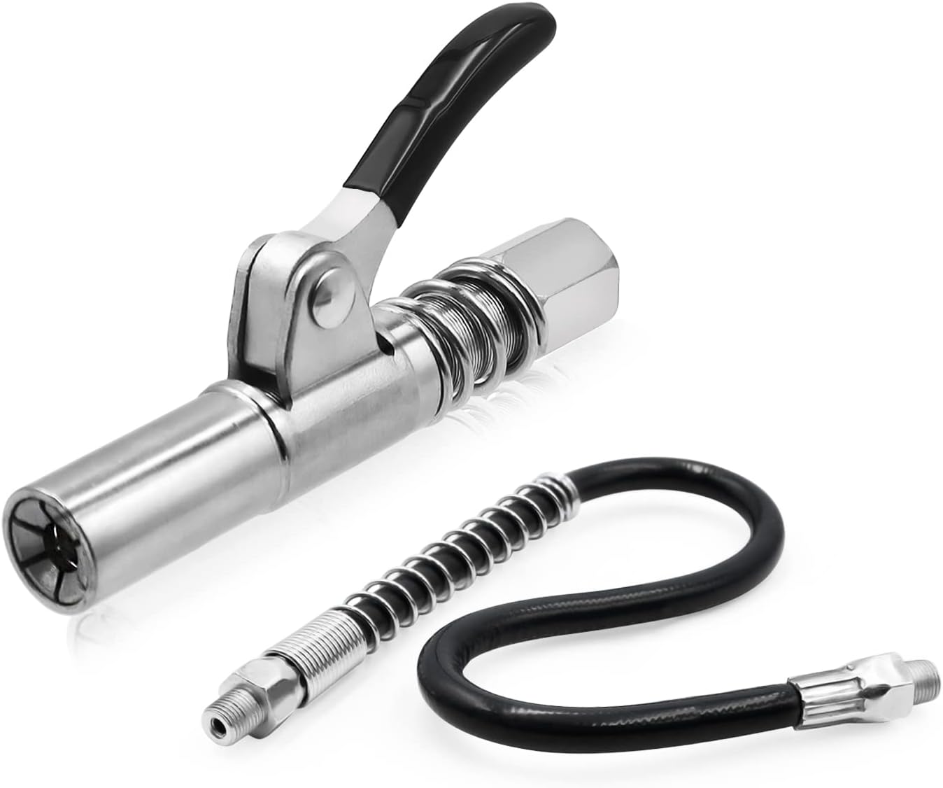 Grease Gun Coupler, Strong Lock on Grease Couplers with 18