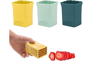 CEHNCEH Strawberry Slicer - Cup Slicer - Handheld Mini Fruit Slicer Cup