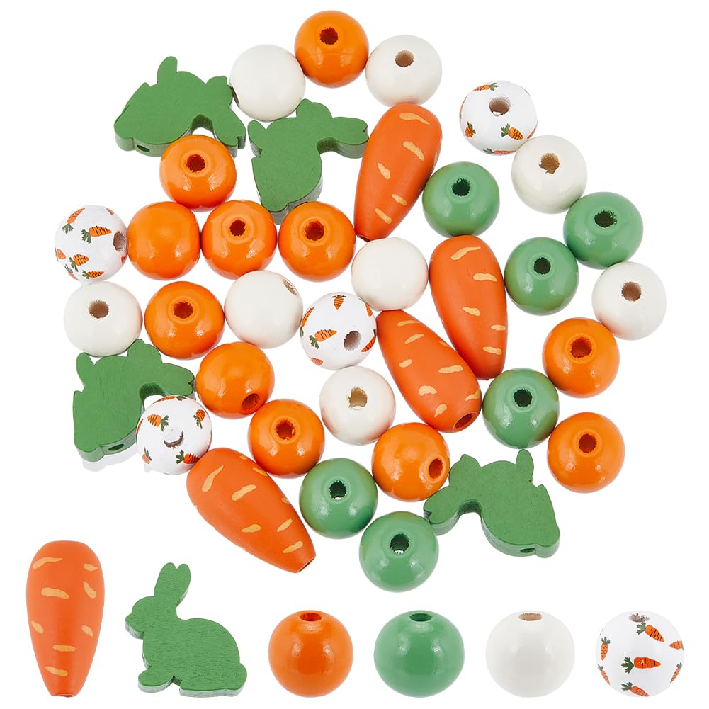 SUNNYCLUE 150Pcs Wooden Cross Beads - Natural Unfinished Mini Wood Cross Charms For Jewelry Making & DIY Crafts