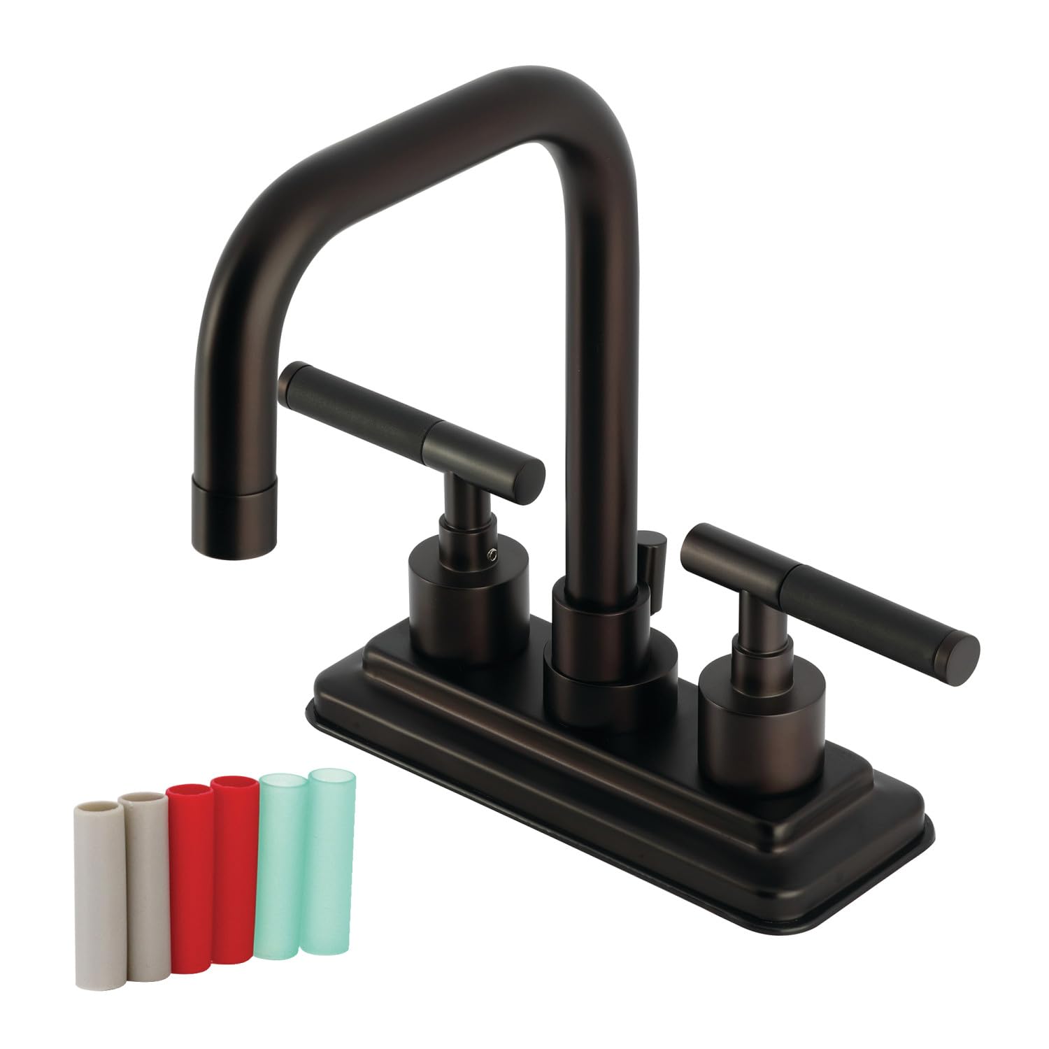 Robinet de salle de bain rétro pour rénovation de maison ancienne Kingston Brass bronze