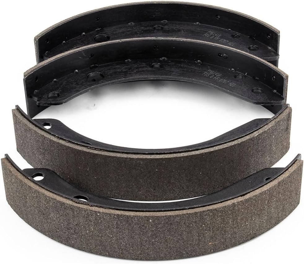 Drum Brake Shoes Front Rear Set fits Chevrolet Bel Air, Fleetline, Styleline Deluxe, Styleline Special 1950 3.8L l6, Automotive Replacement Brake Shoe