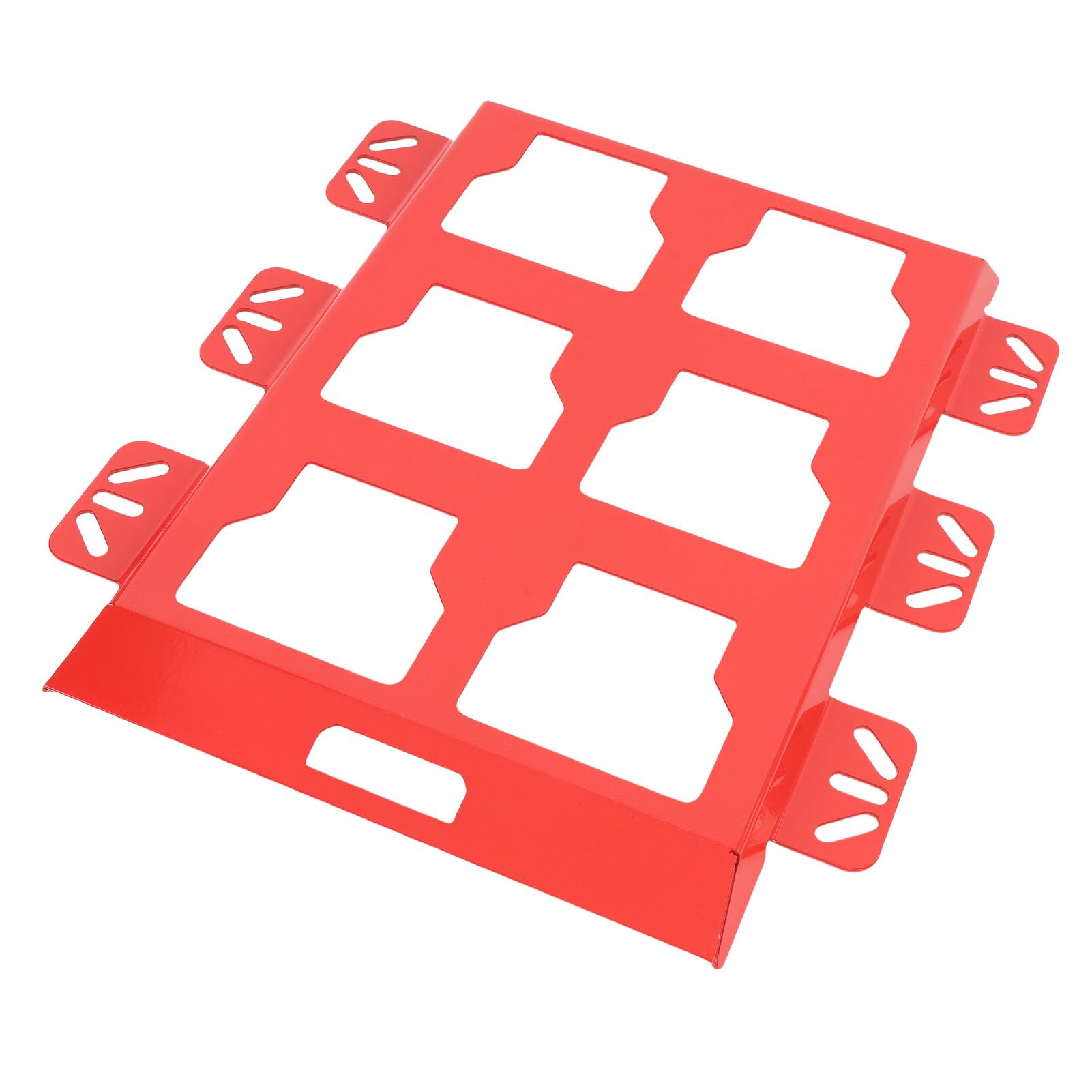Hyuduo Placa de Montaje de Caja de Almacenamiento de Herramientas, Acero Inoxidable, Diseño de Bloqueo Seguro, Ideal para Vehículos y Organización de Herramientas de Garaje