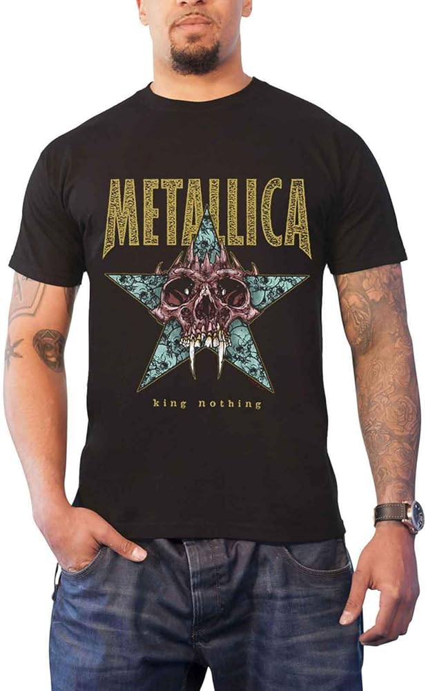 METALLICA T Shirt King Nothing Band Logo New Official Mens Black