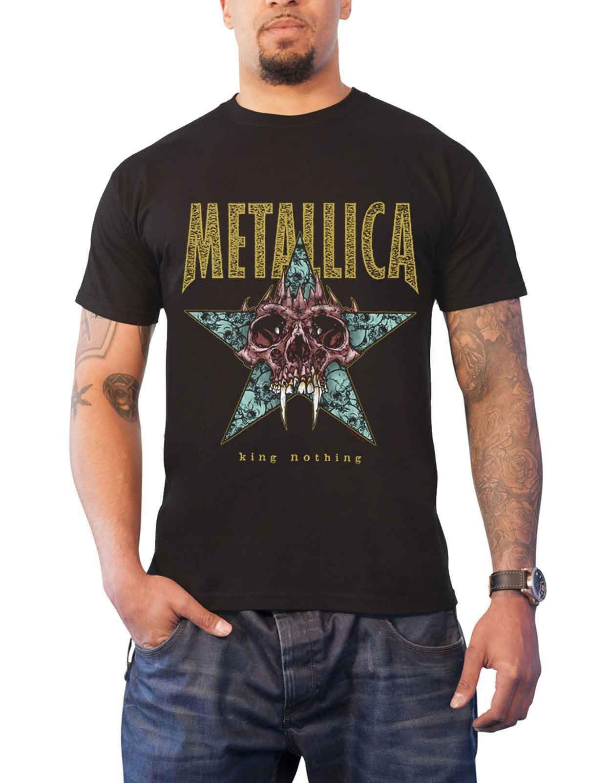 METALLICA T Shirt King Nothing Band Logo New Official Mens Black