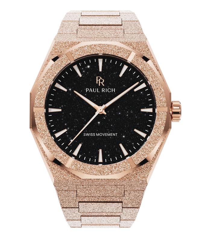 Un regalo senza tempo: per uomini di tutte le età, gli orologi da uomo Paul Rich sono perfetti come regalo di anniversario per marito o come regalo di laurea per lui. Ognuno è elegantemente inscatolato e pronto da dare.
