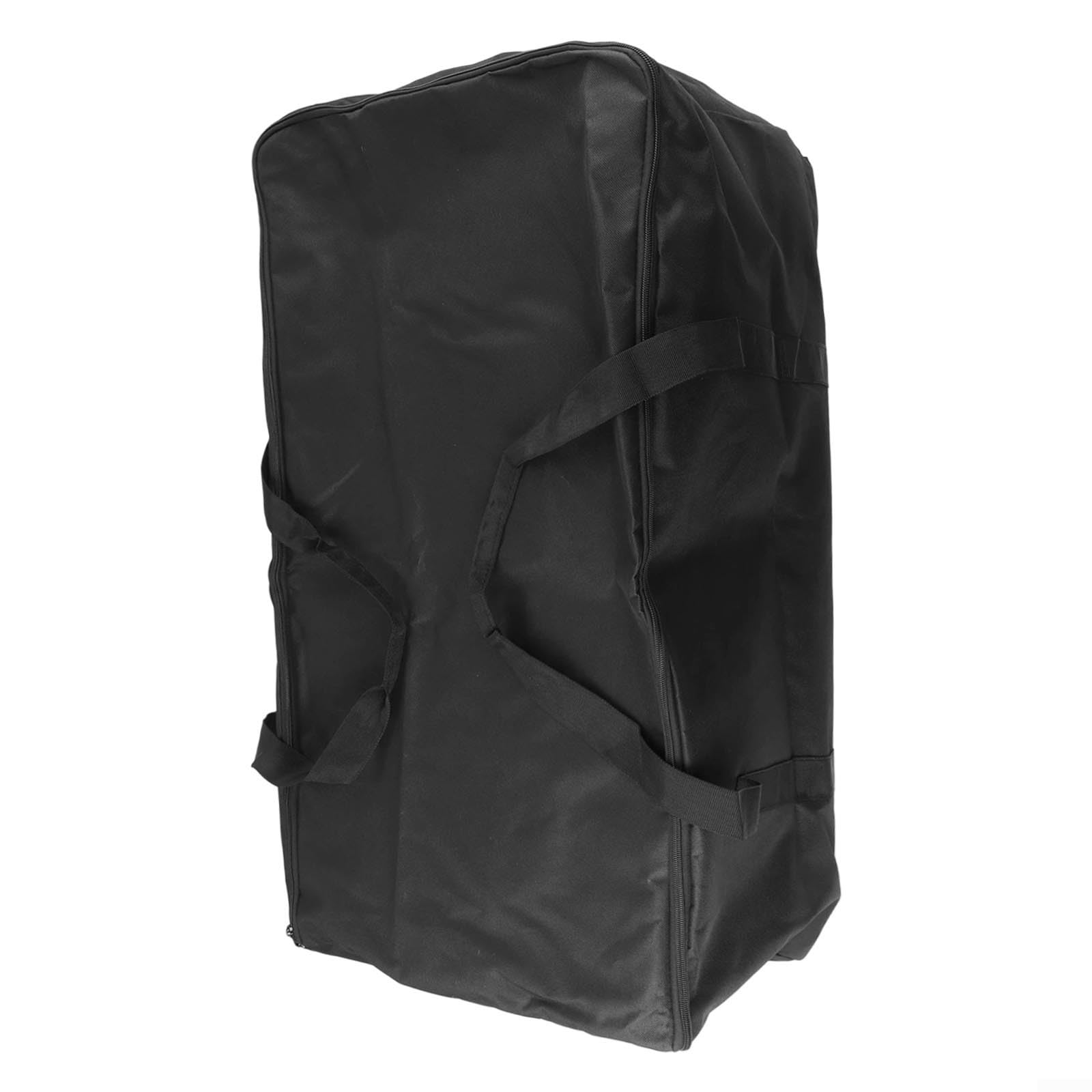 Housse pour chariot de golf noir en tissu Oxford de dimensions 70 x 45 x 43 cm