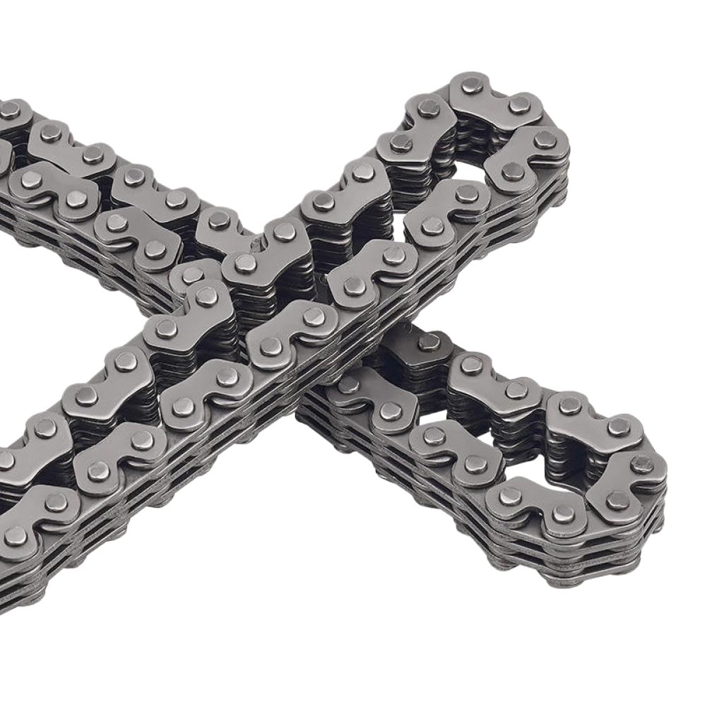 Cadena de distribución de leva del cigüeñal de motocicleta 4+5 124 eslabones compatibles con CB750 CB750C CB750F CB750K CB750L CB750SC