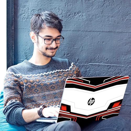 Image of DSGN 126 Full Body Laptop Skin Bubble-Free| Laminated| Removable| HD Quality Sticker for Laptops Upto 15.6 Inches Compatible with Hp