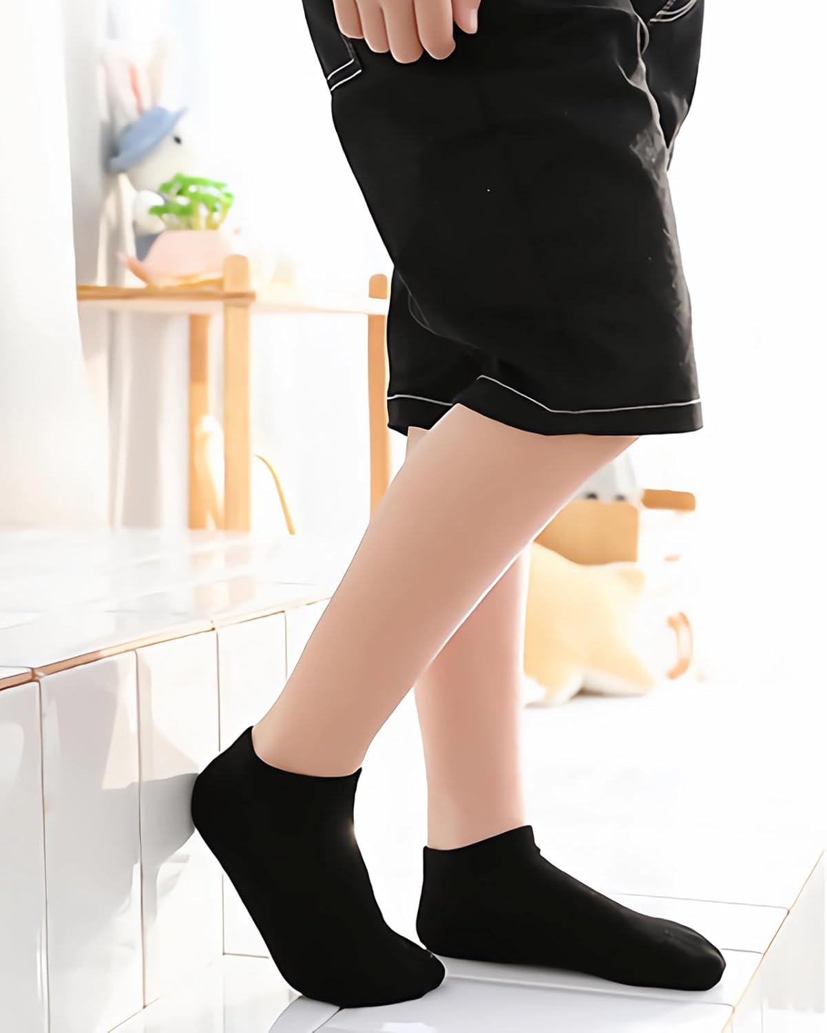 24 Pairs Girls Socks Ankle Athletic Running Low Cut Sports Socks for Girls Boys - Image 5