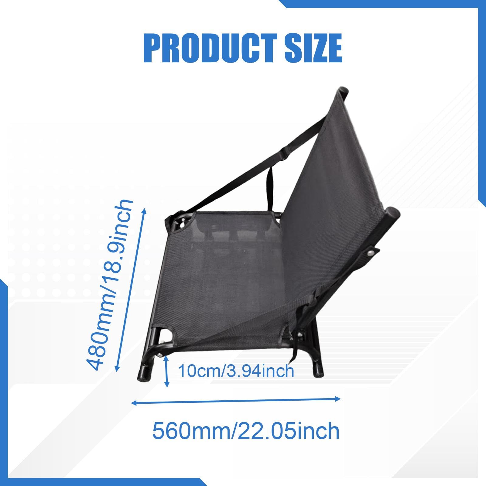 Asiento de Kayak con Respaldo Plegable para Pesca, Y Canoa