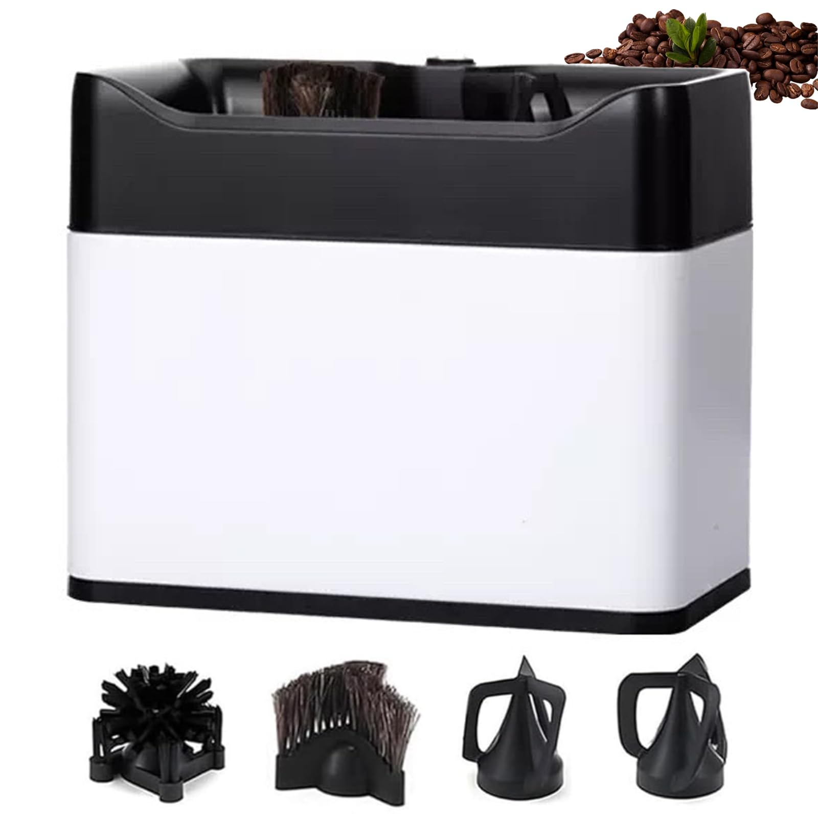 Machine de nettoyage de porte-filtre électrique pour vider le marc de café sans effort