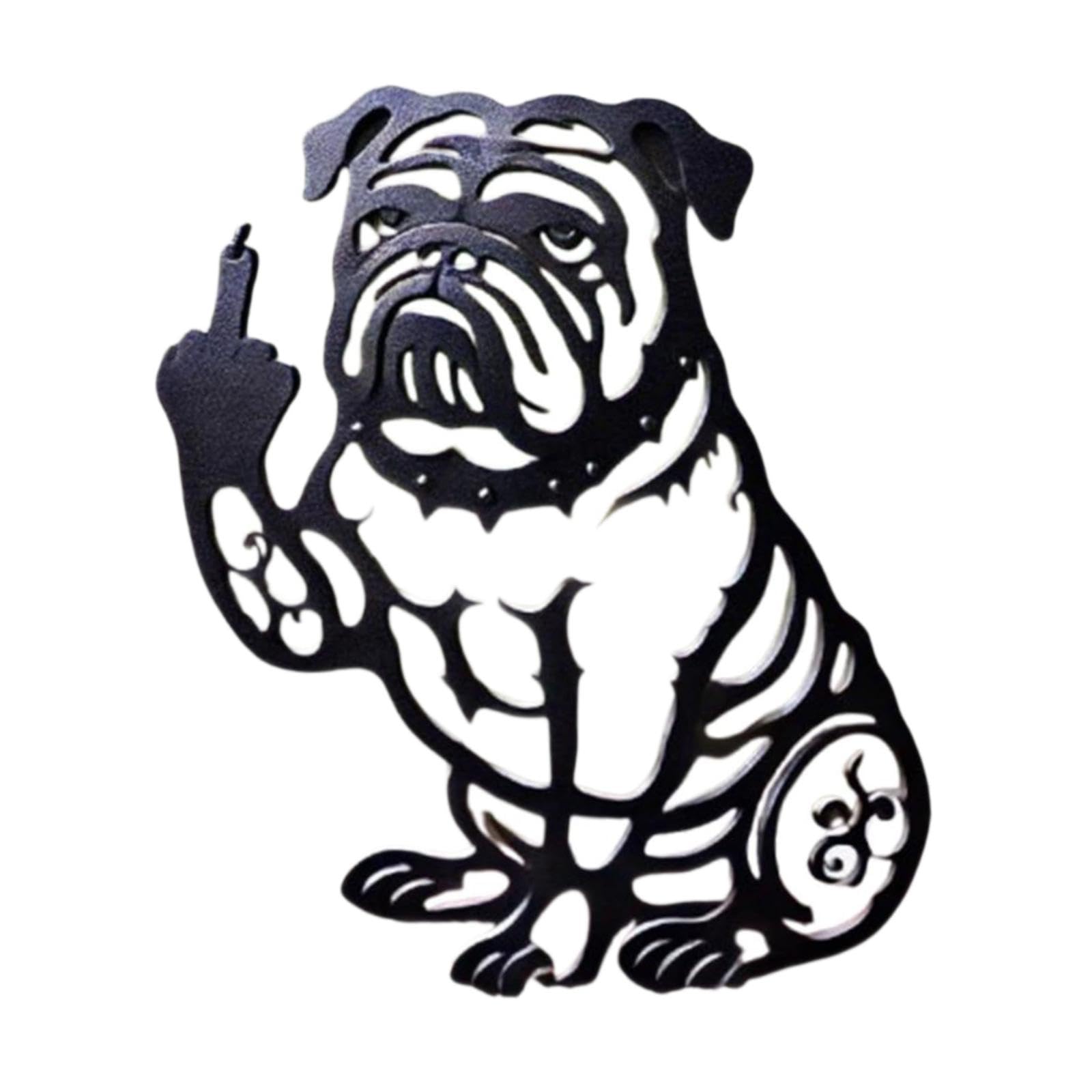 Dog Garden Decor Figurine Funny Puppy Stake for Lovers Lawn Patio Large-image-33