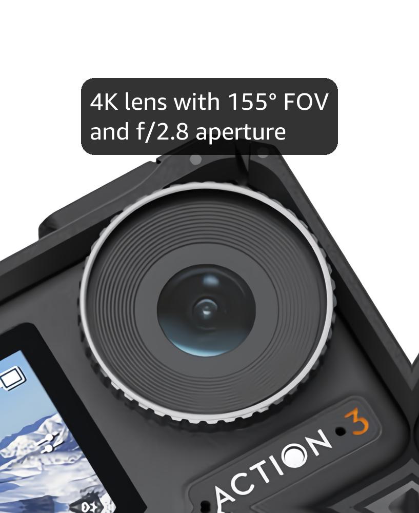 DJI Osmo Action 3 Optical Zoom 4X Adventure Combo - 4K Action