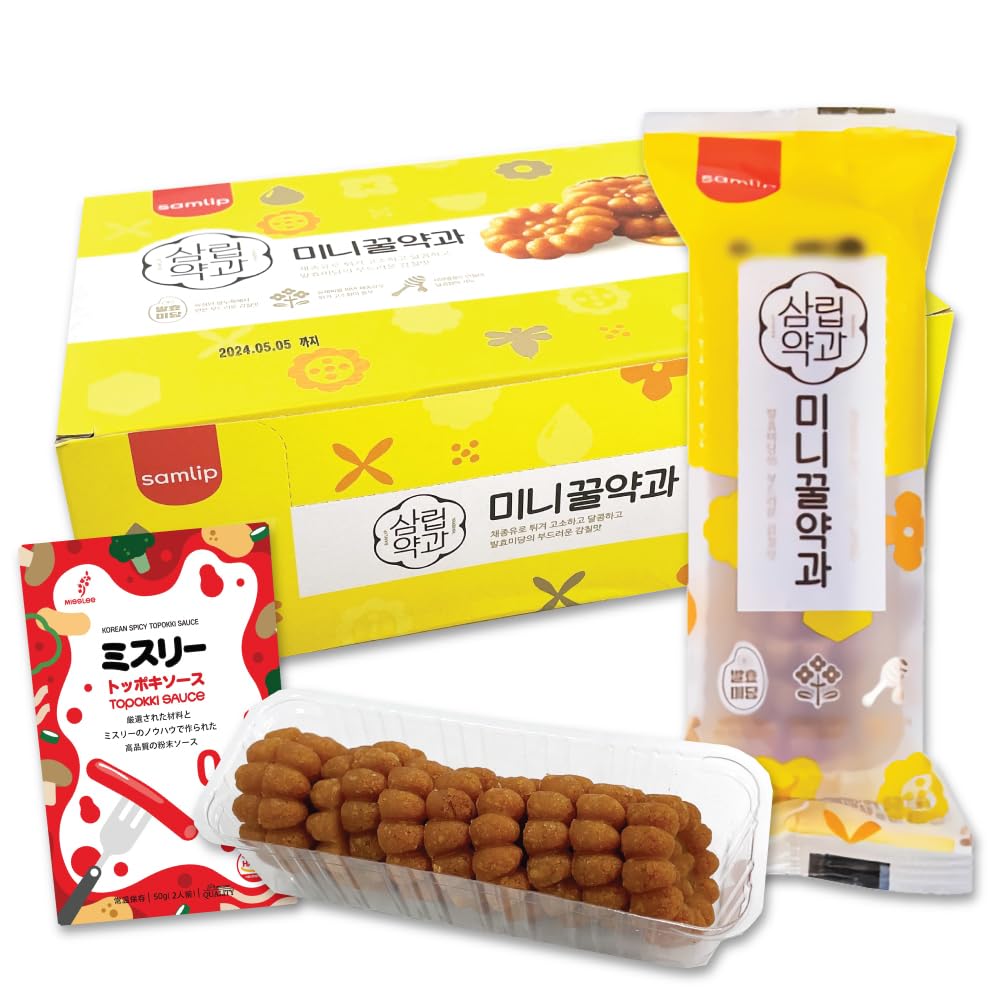 Amazon.co.jp: SPC ミニ薬菓 (ヤッカ) 70g *10袋 + ミスリートッポキ