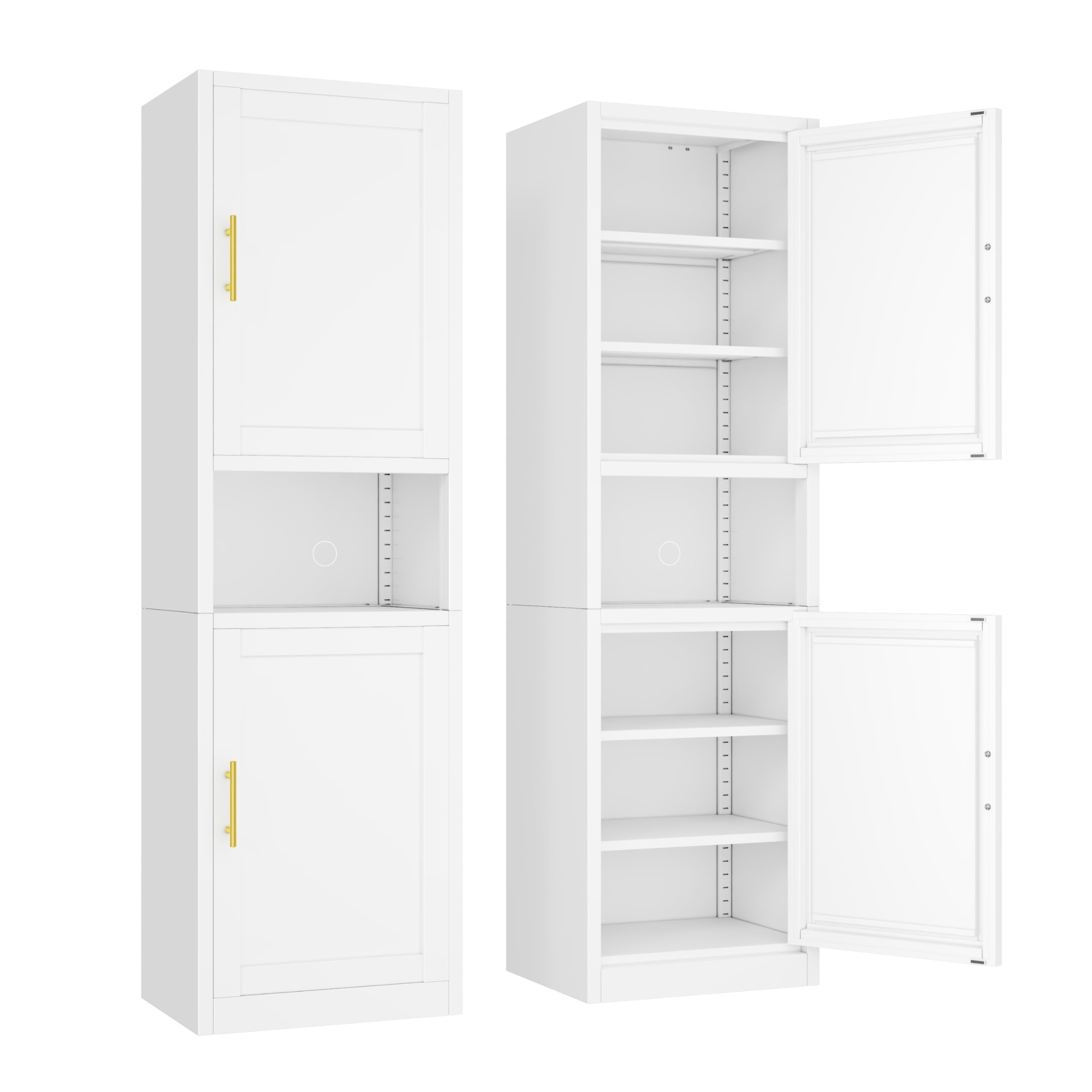 Ckzbx Tall Narrow Storage Cabinet