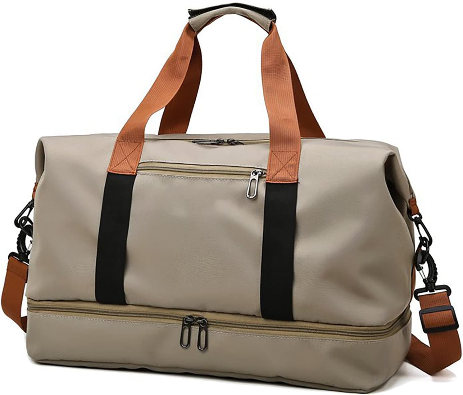Sports Gym Bag Large Capacity Multi Waterproof Pocket with Shoes Compartment Workout Travel Duffel Bag for Women and Men