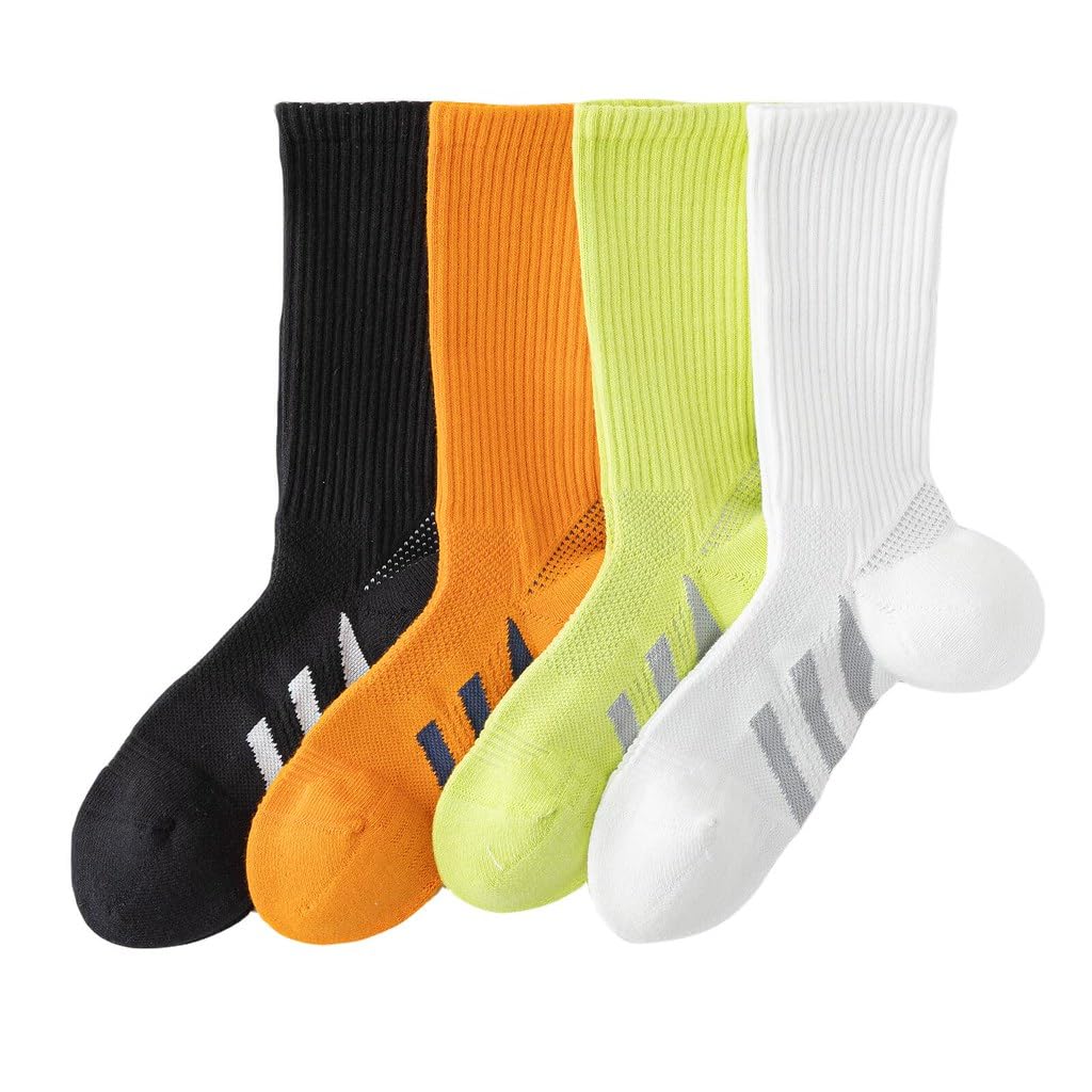 TsoLay Calze Sportive Calzini Atletici Maschili, Ventilazione A Maglia Calzini A Metà Gaf, Comodi Calzini Sportivi Che Bernano L'Umidità, 10 Paia Per Confezione