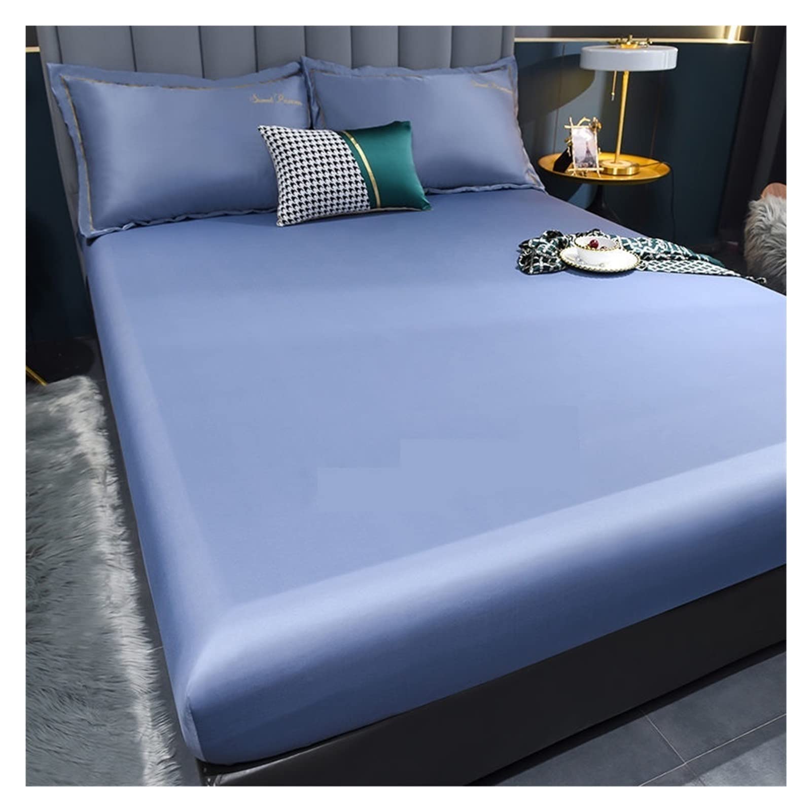 Drap d'été en soie Ice Silk pour matelas 140x200 cm