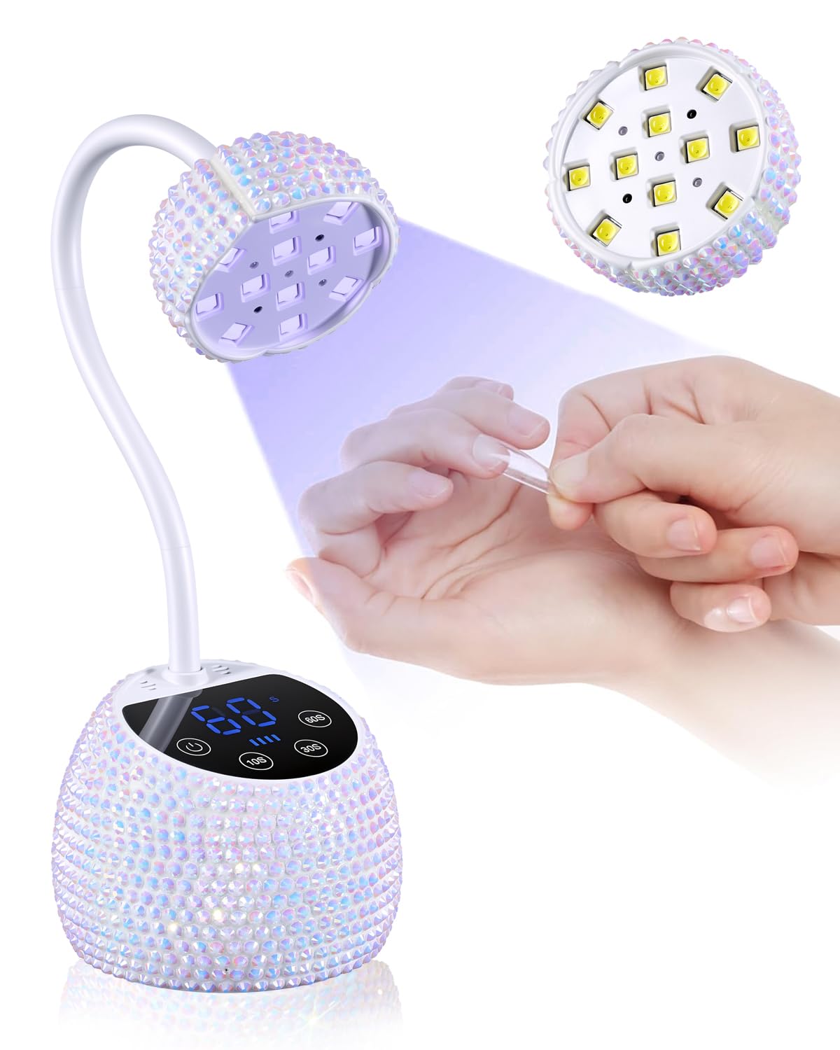 Makartt UV Nail Lamp - Fast Curing for Gel-X & Press-Ons -12 Makartt UV Nail Lamp - Fast Curing for Gel-X & Press-Ons -12