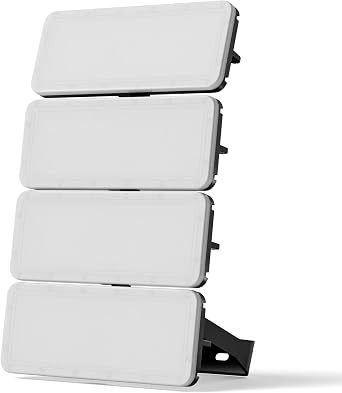 400W LED Flood Lights Outdoor, 2026 Lite New Upgraded Security Light, 40000LM Super Bright Stadium Lights, 6000K Daylight White, IP65 Waterproof, Adjustable Exterior Floodlight for House Yard Garage