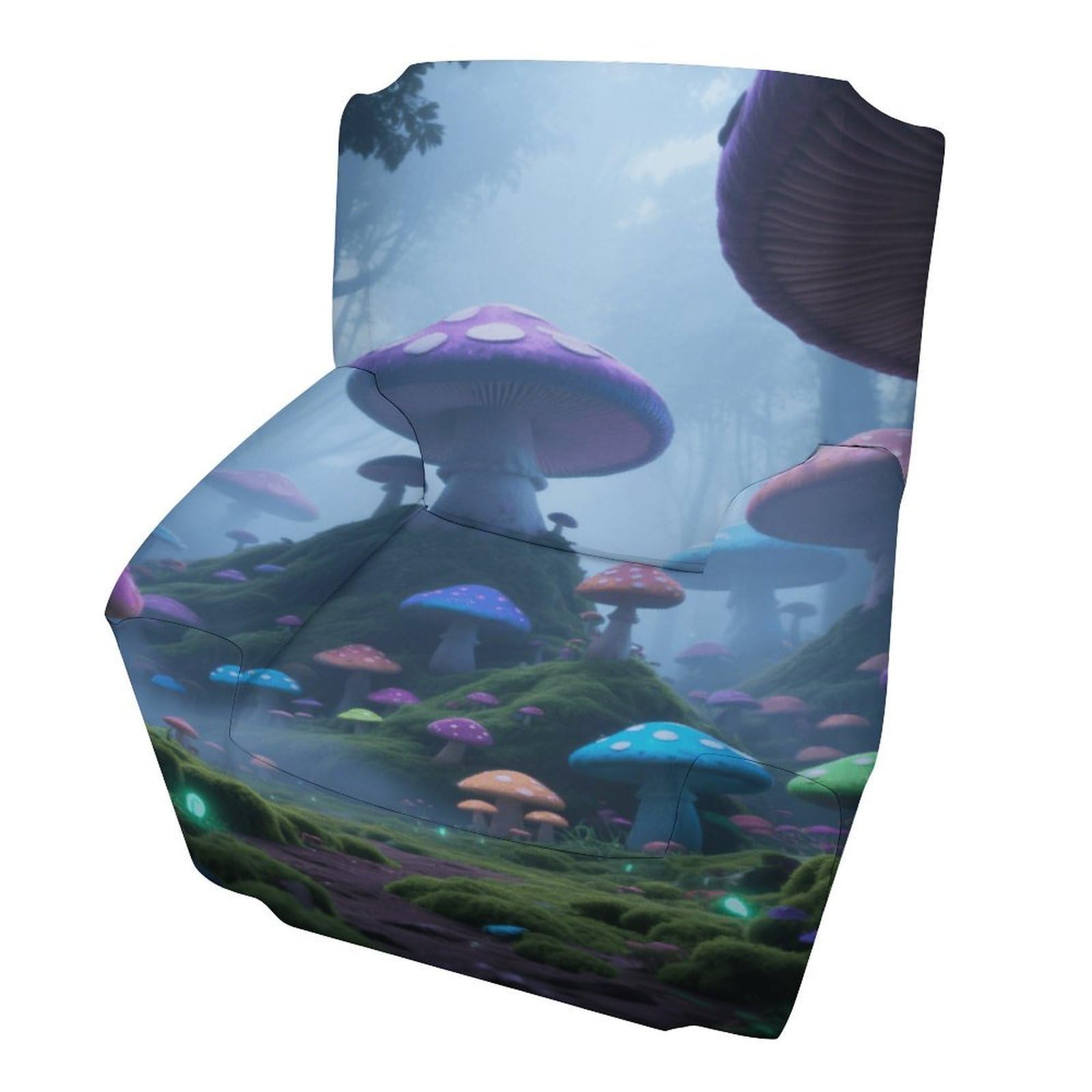 Fekiloot Style Mysterious Forest Couch Cover Sofa Cover Sofa Slipcover