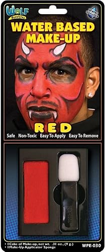 Wolf Novelties Maquillaje a base de agua roja