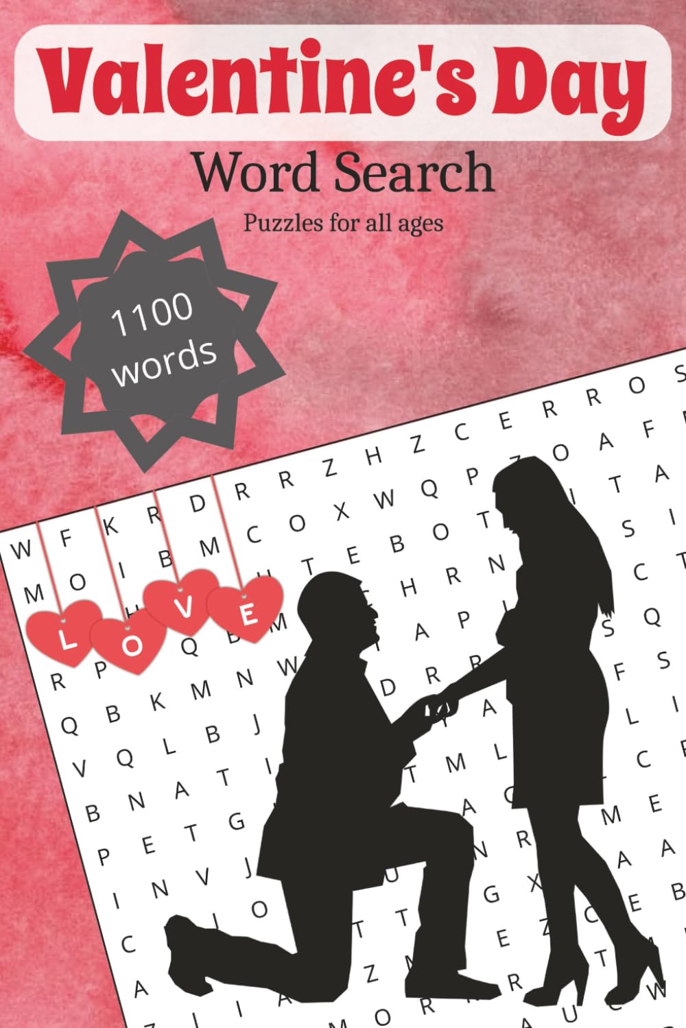 Valentine's Day Word Search Puzzle Book: Word Searches with Easy to Read Print about Valentine's Day, Candy, Kindness, and More | 6x9 Inches, 110 ... (6x9 Holiday Word Search Puzzle Books)