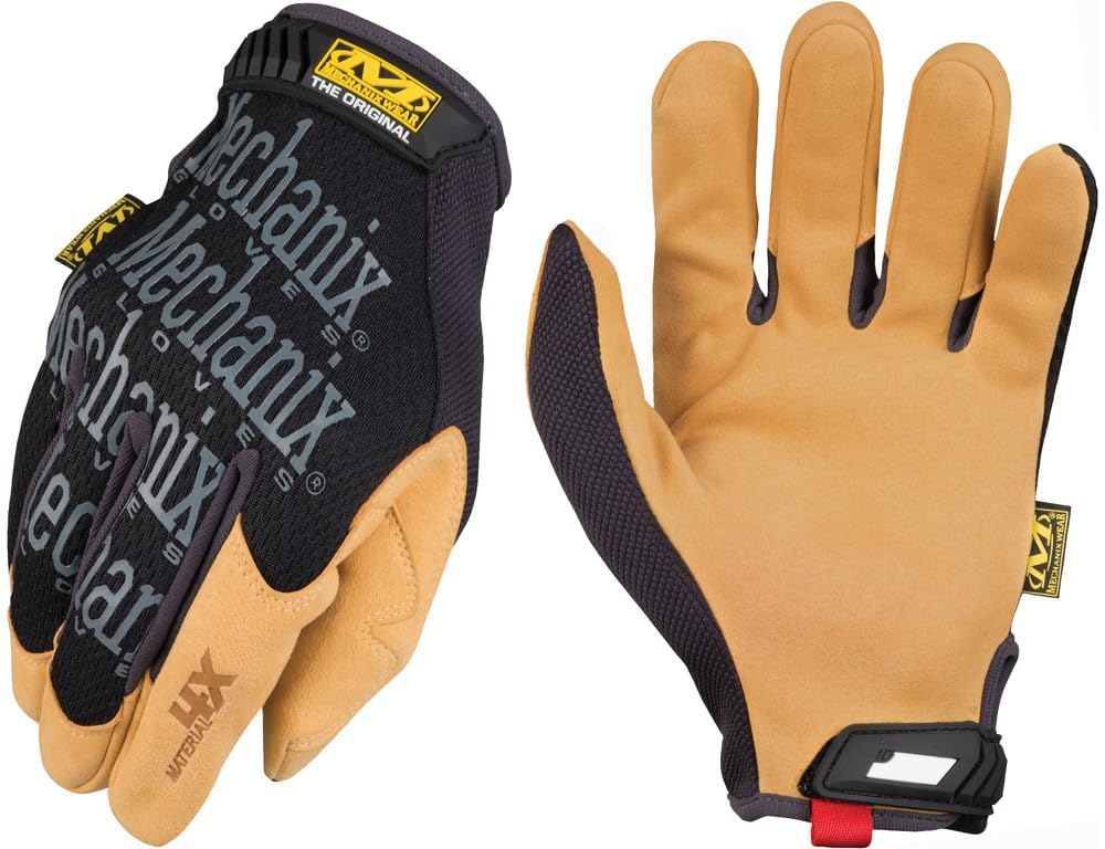 Mechanix Wear - Material4X Original Guanti, Nero, X-Large