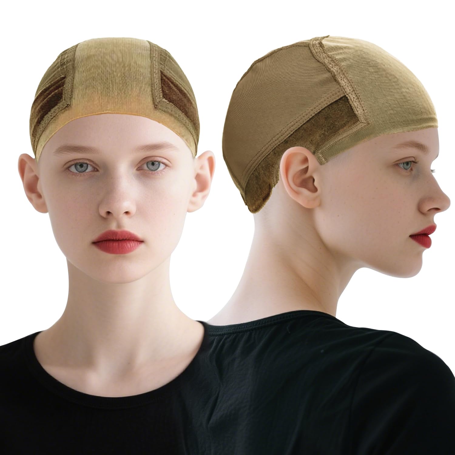 VLYX Adjustable Wig Grip Cap with Non-Slip Band