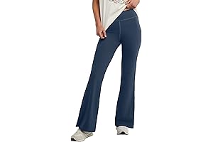 Cotton Flare Yoga Pants for Women