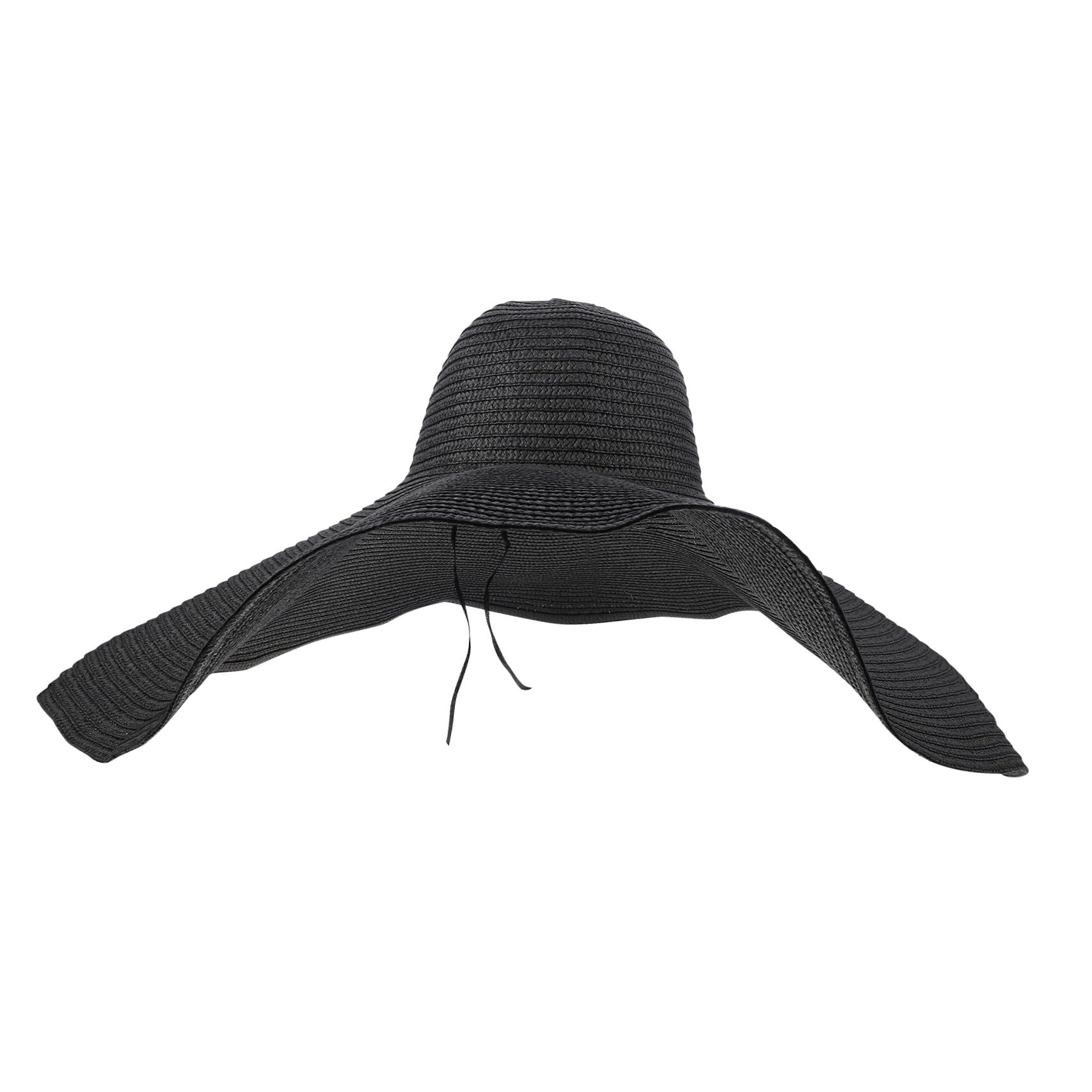OUNONA Sombrero de Playa Plegable para Mujer ala Sombrero de de Verano Protección Solar para Actividades al Aire y Playa
