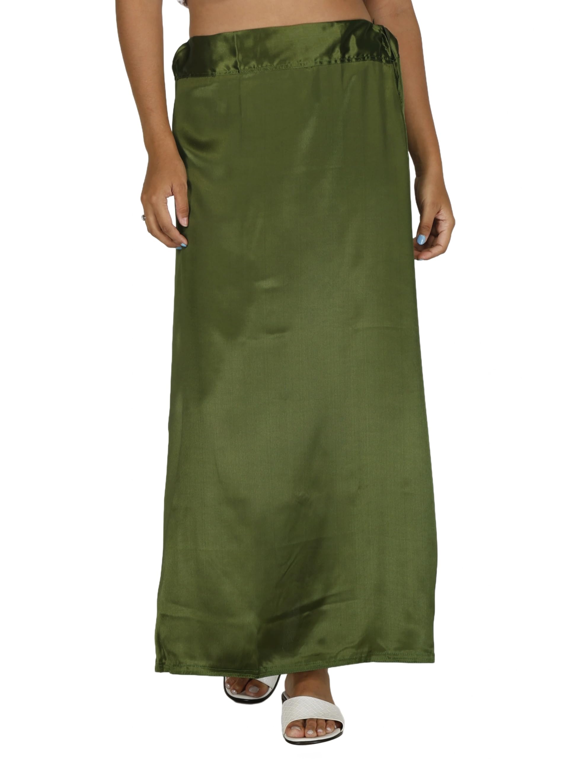 yms Women's Satin Saree Petticoat-picture-45