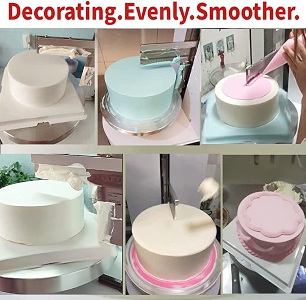 Herramientas para hornear pasteles de cumpleaños, máquina de llenado de recubrimiento para extender crema para tartas, pan, crema, decoración de pasteles, máquina alisadora (tamaño: 110 V)