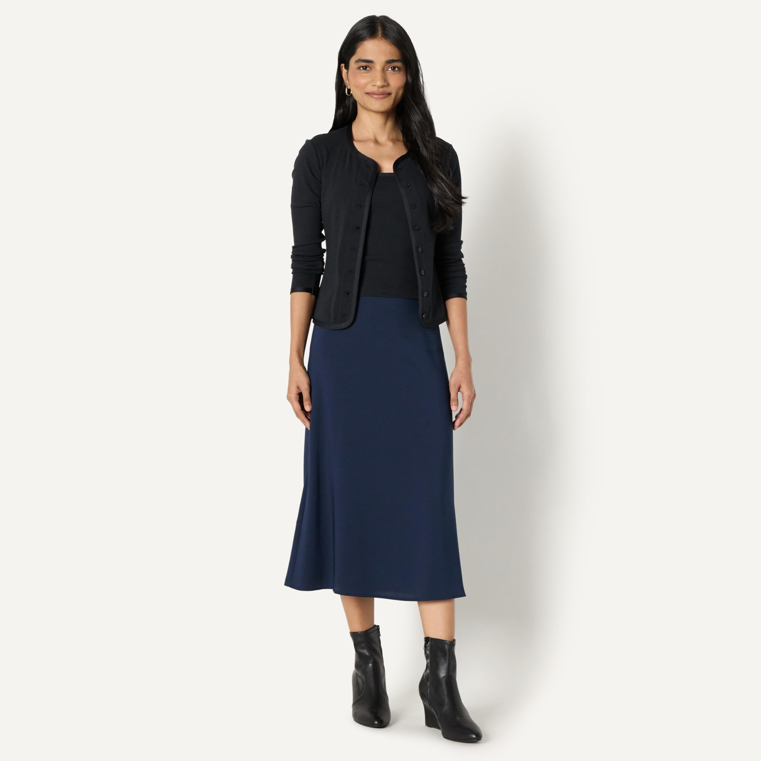 Amazon Essentials Stivaletti Donna Zeppa Zip